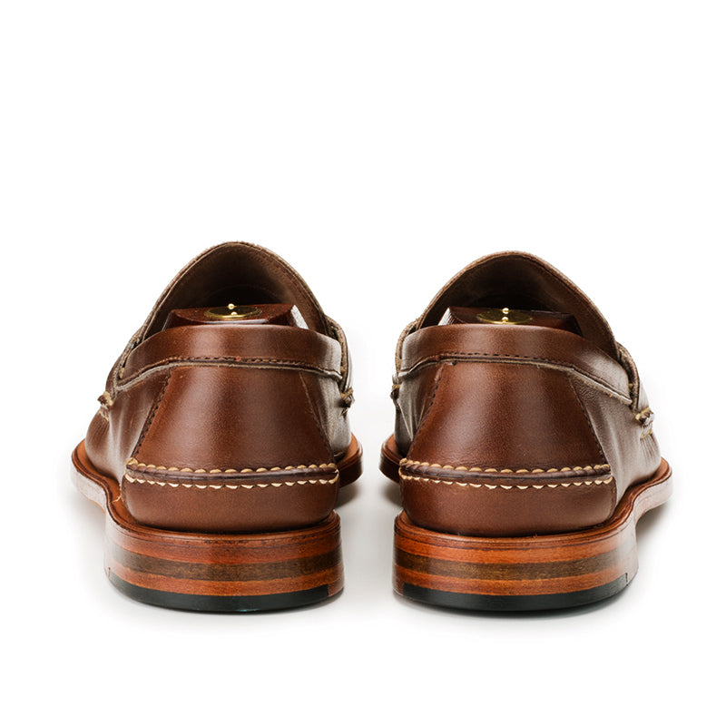 Beefroll Penny Loafers - Natural Chromexcel, Rancourt & Co.