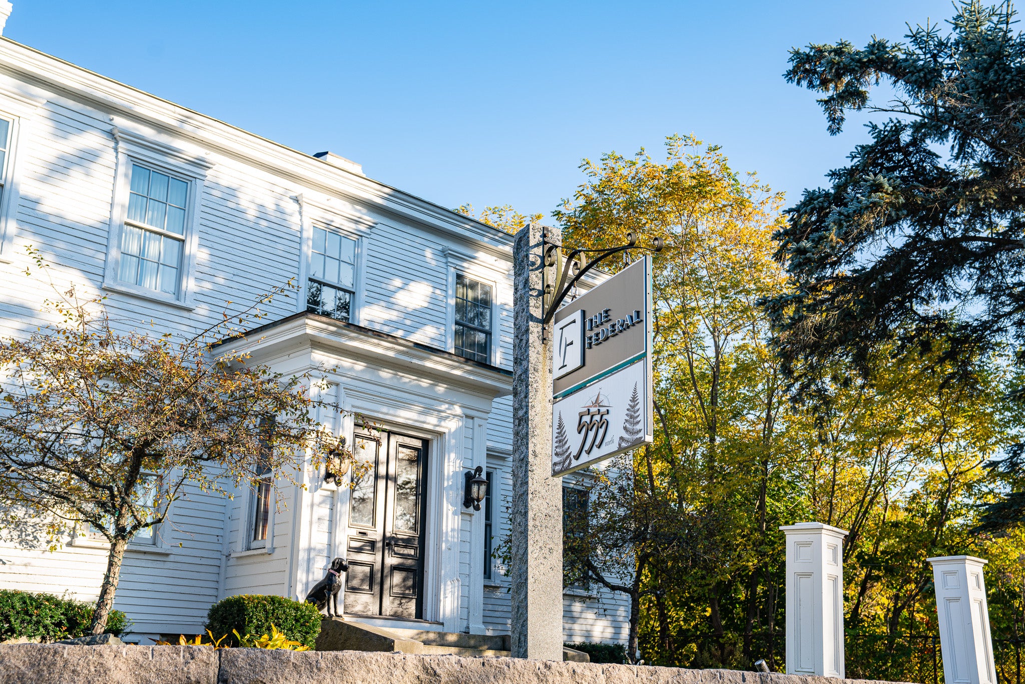 Maine, The Way Fall Should Be - The Federal Hotel and 555 north Restaurant