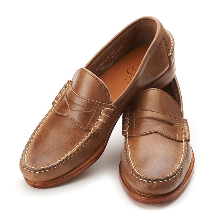 Pre-Order Beefroll Penny Loafers - Natural