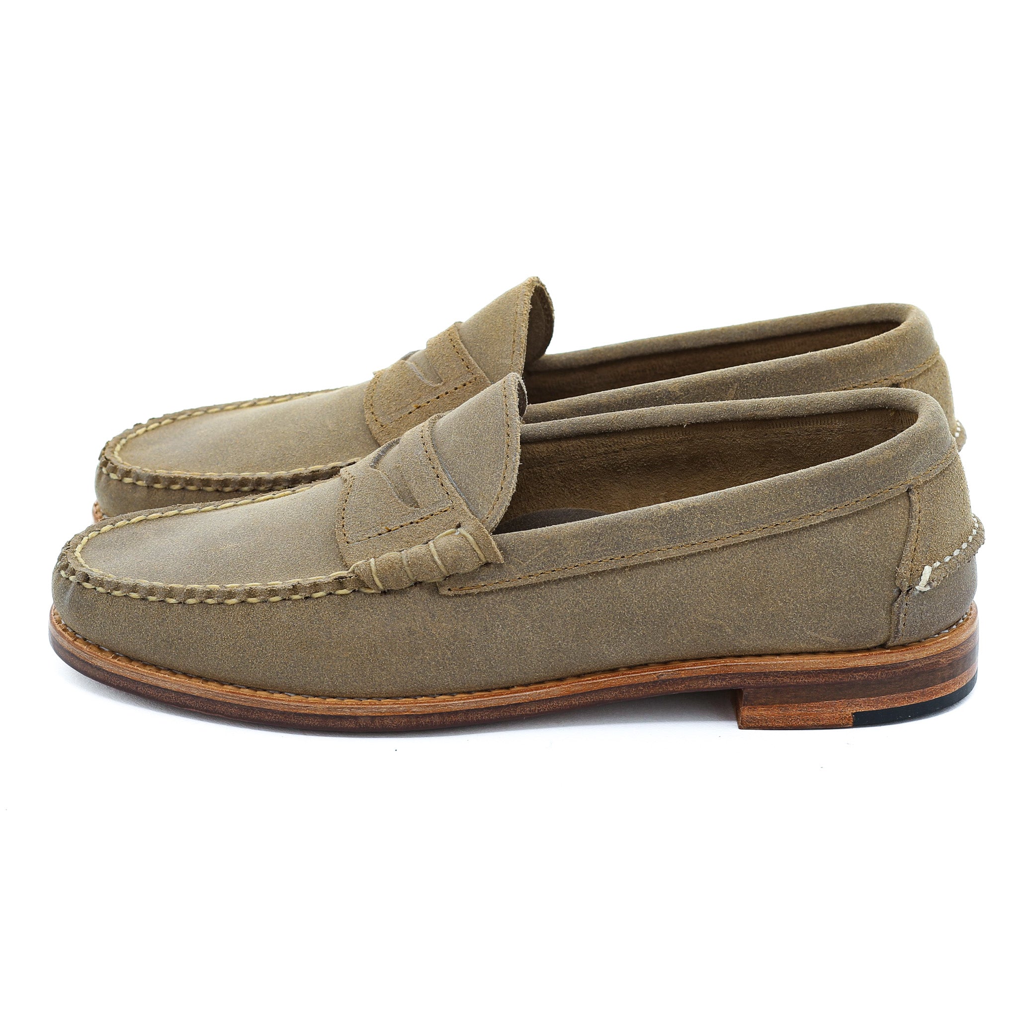 Beefroll Penny Loafers - Driftwood