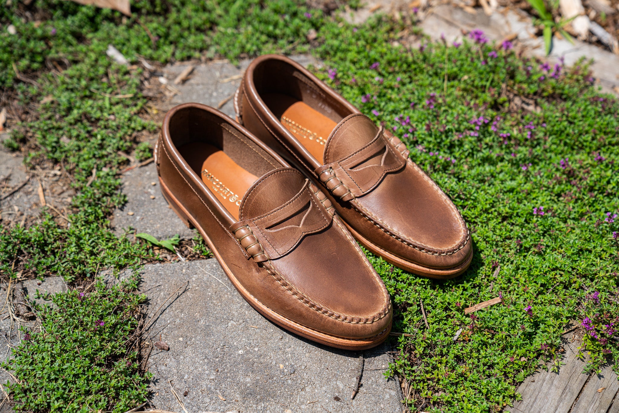 Pre-Order Beefroll Penny Loafers - Natural