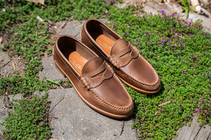 Pre-Order Beefroll Penny Loafers - Natural