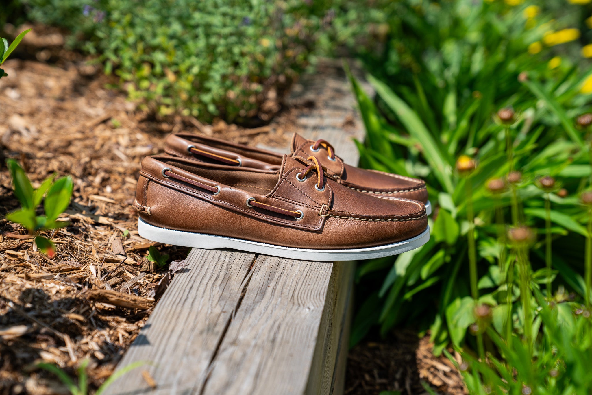 Pre-Order Read Boat Shoe - Natural Chromexcel