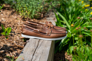 Pre-Order Read Boat Shoe - Natural Chromexcel