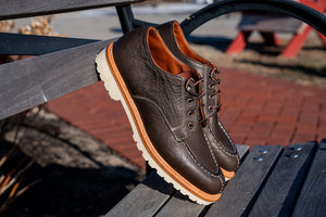 Dunnage Blucher - Charcoal Grizzly