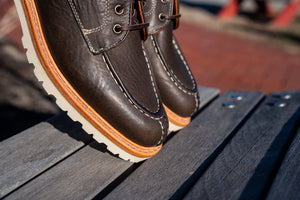 Dunnage Blucher - Charcoal Grizzly