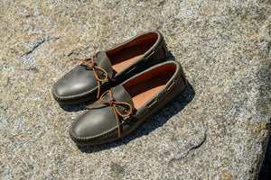 Westbrook Driving Moc - Olive Bulldog