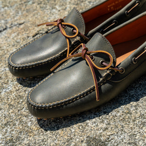 Westbrook Driving Moc - Olive Bulldog