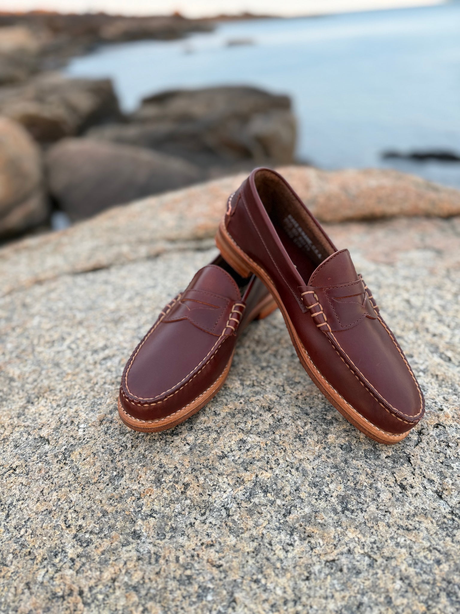 Beefroll Penny Loafers - British Tan