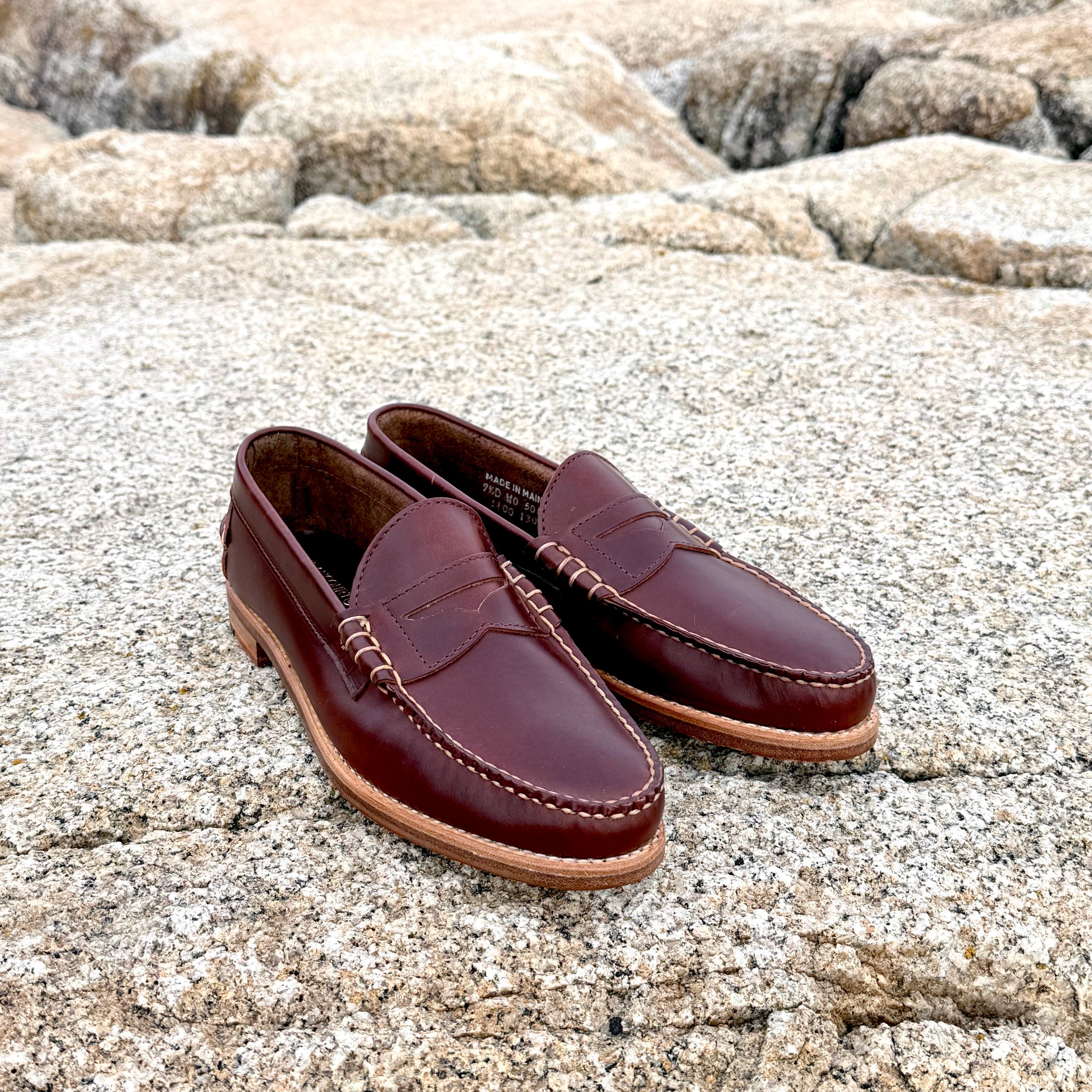 Beefroll Penny Loafers - British Tan