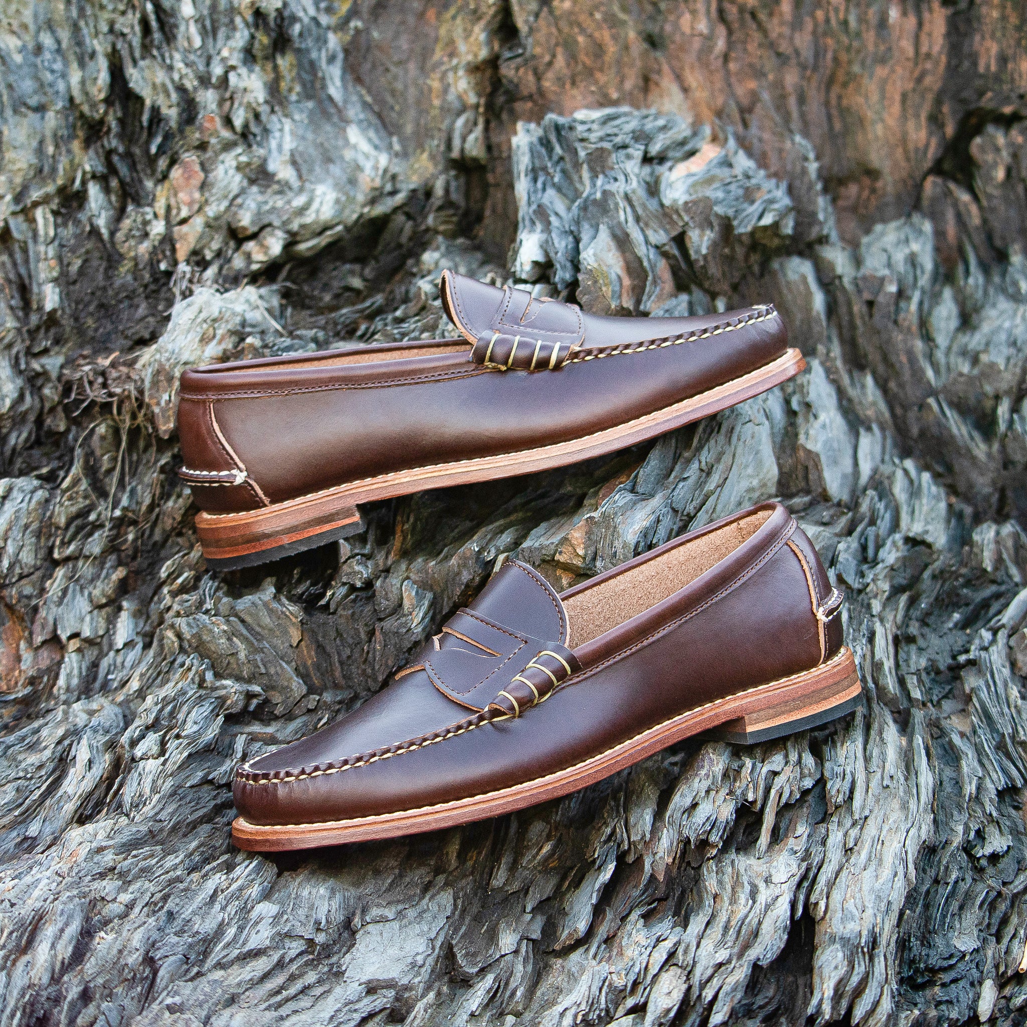 Pre-Order Beefroll Penny Loafers - Heritage Brown