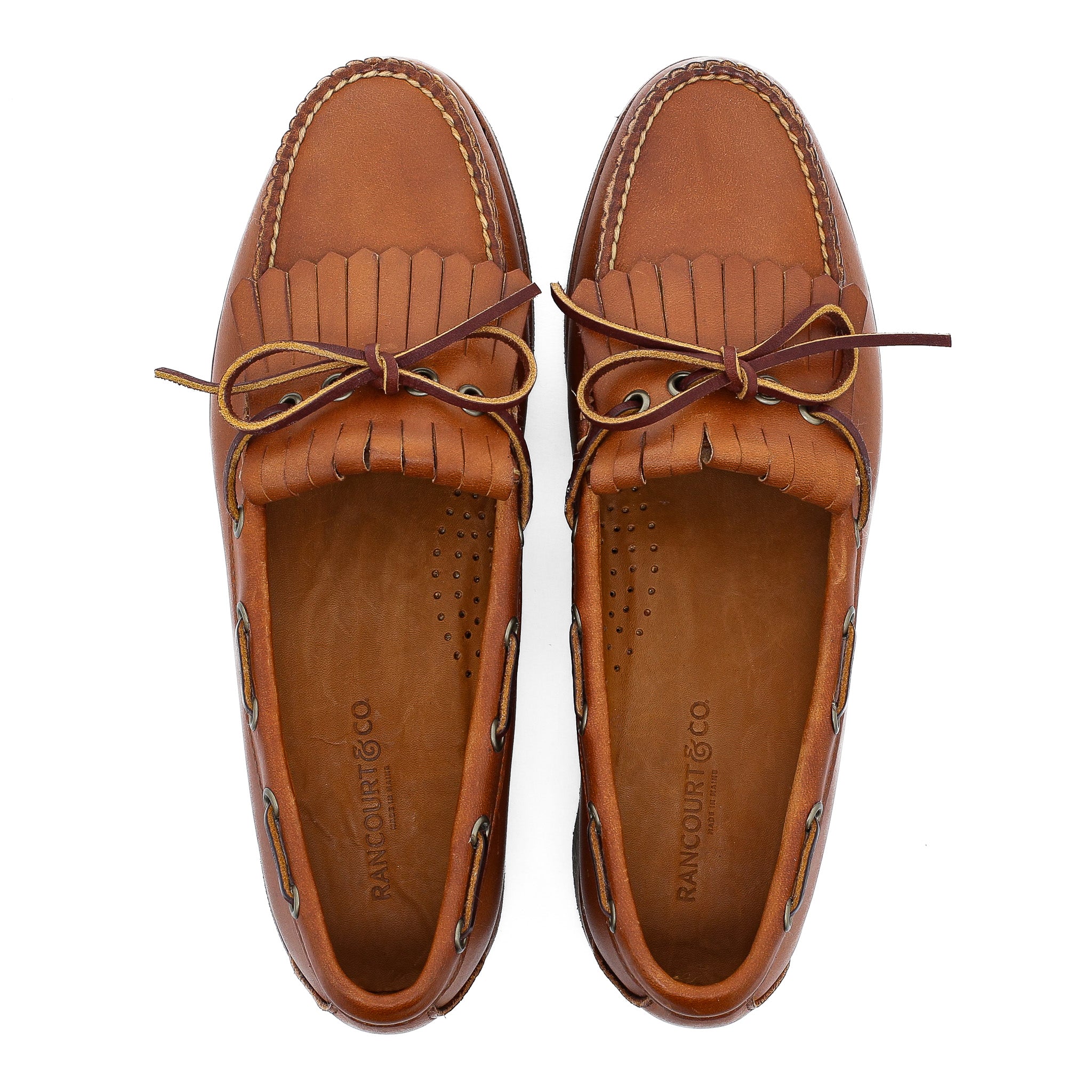 Kiltie Loafer - Tan Bulldog