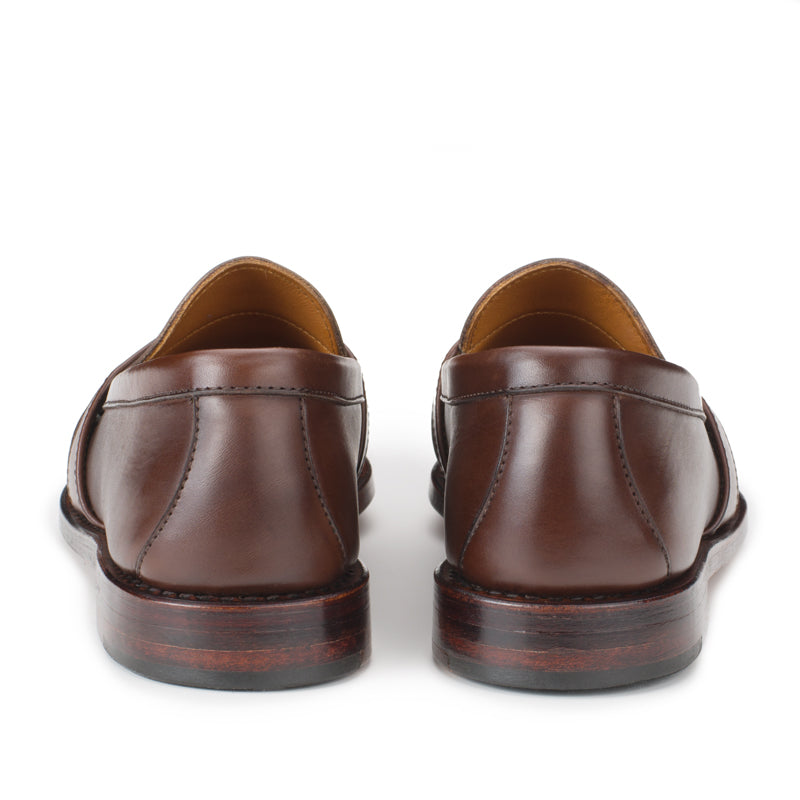 Pre-Order Weltline Penny Loafers - Dark Brown Calf (Round 2)