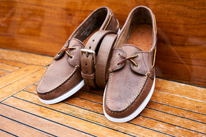 Pre-Order Read Boat Shoe - Natural Chromexcel