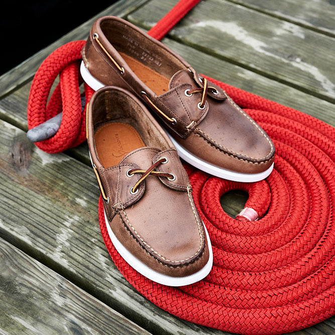 Pre-Order Read Boat Shoe - Natural Chromexcel