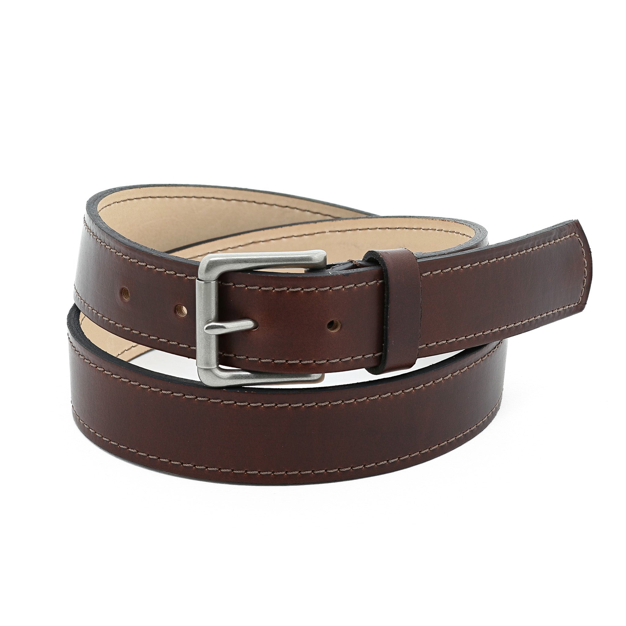 Slim Chromexcel Belt Nickel Buckle