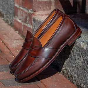 Pre-Order Weltline Penny Loafers - Dark Brown Calf (Round 2)