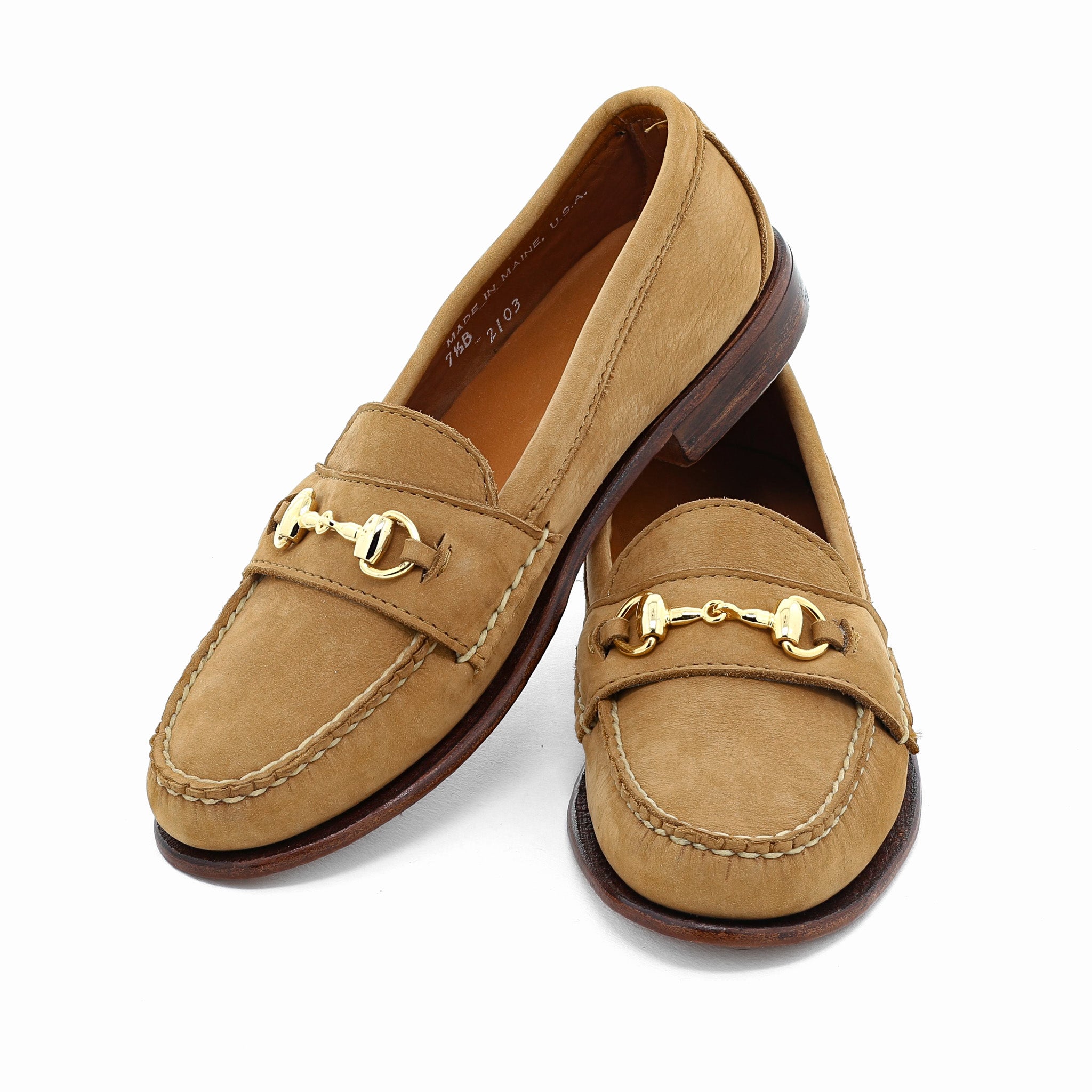 Women's Horsebit Loafers - Camel Cotswold