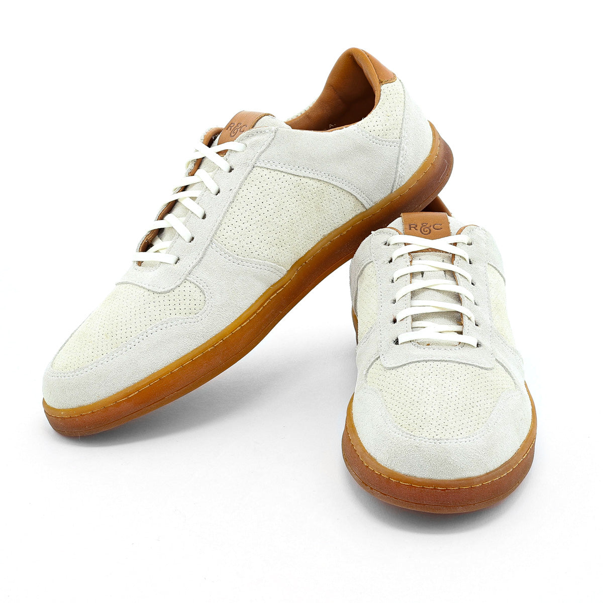 Bennett Court Sneaker - Cream Suede