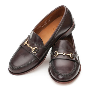 Women's Horsebit Loafers - Dark Brown Calf | Rancourt & Co. | Women's ...